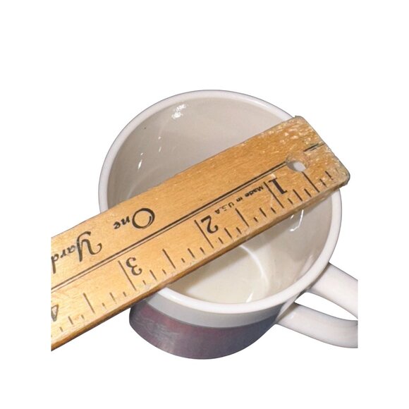 Set Of 3 Royal Prestige Red & White Snowflake Ceramic Coffee Mugs 12 Oz - Picture 5 of 6